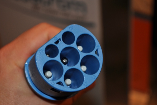 Der Typ 2-Stecker ist in Europa der Standard für Ladeinfrastrukturen für elektrische Fahrzeuge. Foto: Gabi Schoblick/srg.at