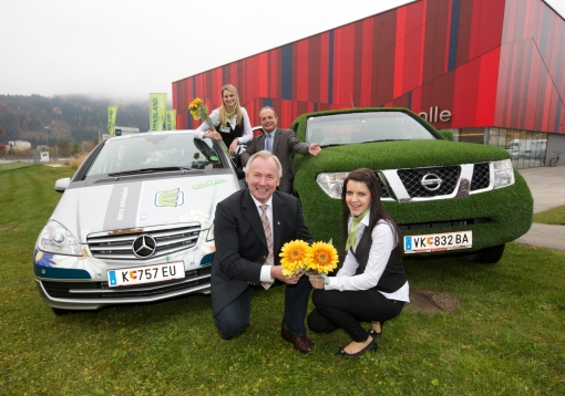 Landeshauptmann Gerhard Dörfler und Dr. Albert Kreiner, Lebensland Kärnten (©Lebensland/Gleiss) Landeshauptmann Gerhard Dörfler und Dr. Albert Kreiner, Lebensland Kärnten (©Lebensland/Gleiss)